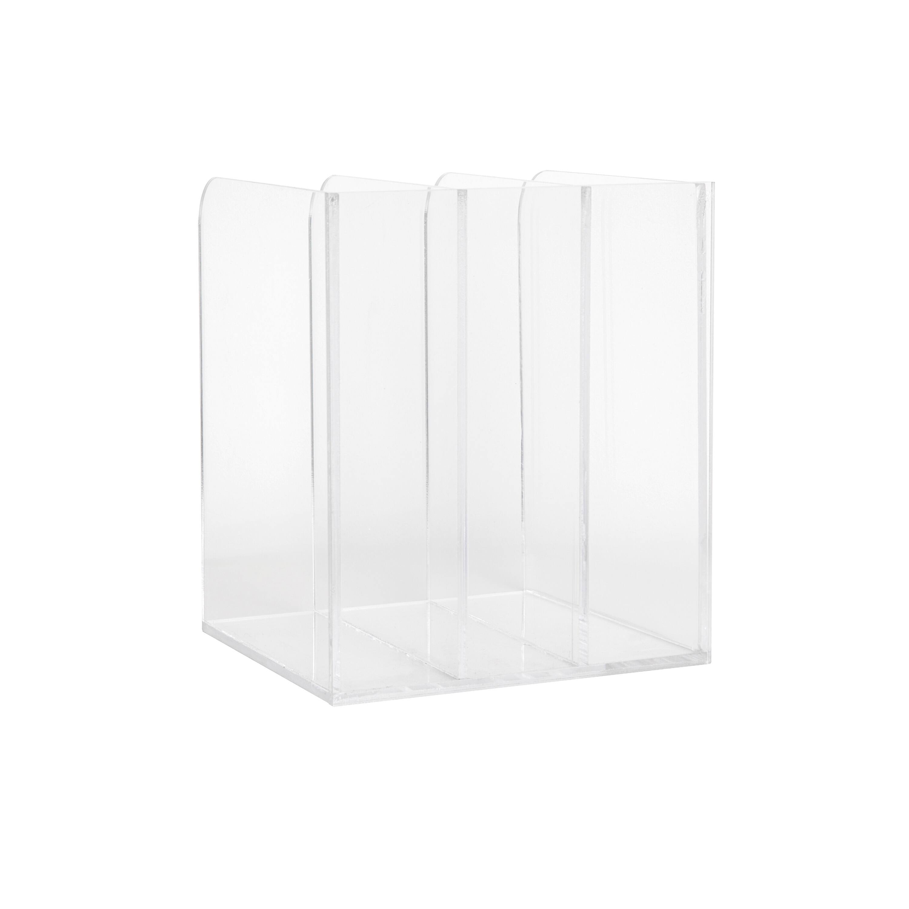 Alt View 18. Martha Stewart - Brody Premium Acrylic Desktop File Holder - Clear.