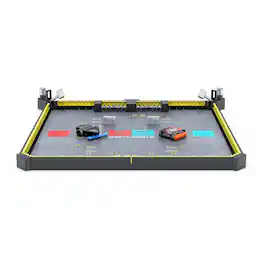 HEXBUG - HEX BOTS BattleBots Arena MAX Remote Control Robot Toy Set with Tombstone & Custom Tank, 30+ Build Pieces, 2 Controllers - Multicolour