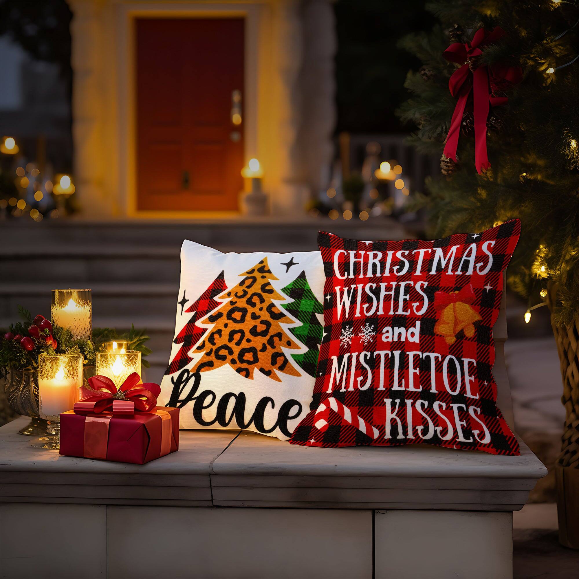 CHRISTMAS WISHES and MISTLETOE KISSES  
Peace