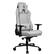 Front. Arozzi - Vernazza Soft Fabric Gaming Chair - Light Gray.