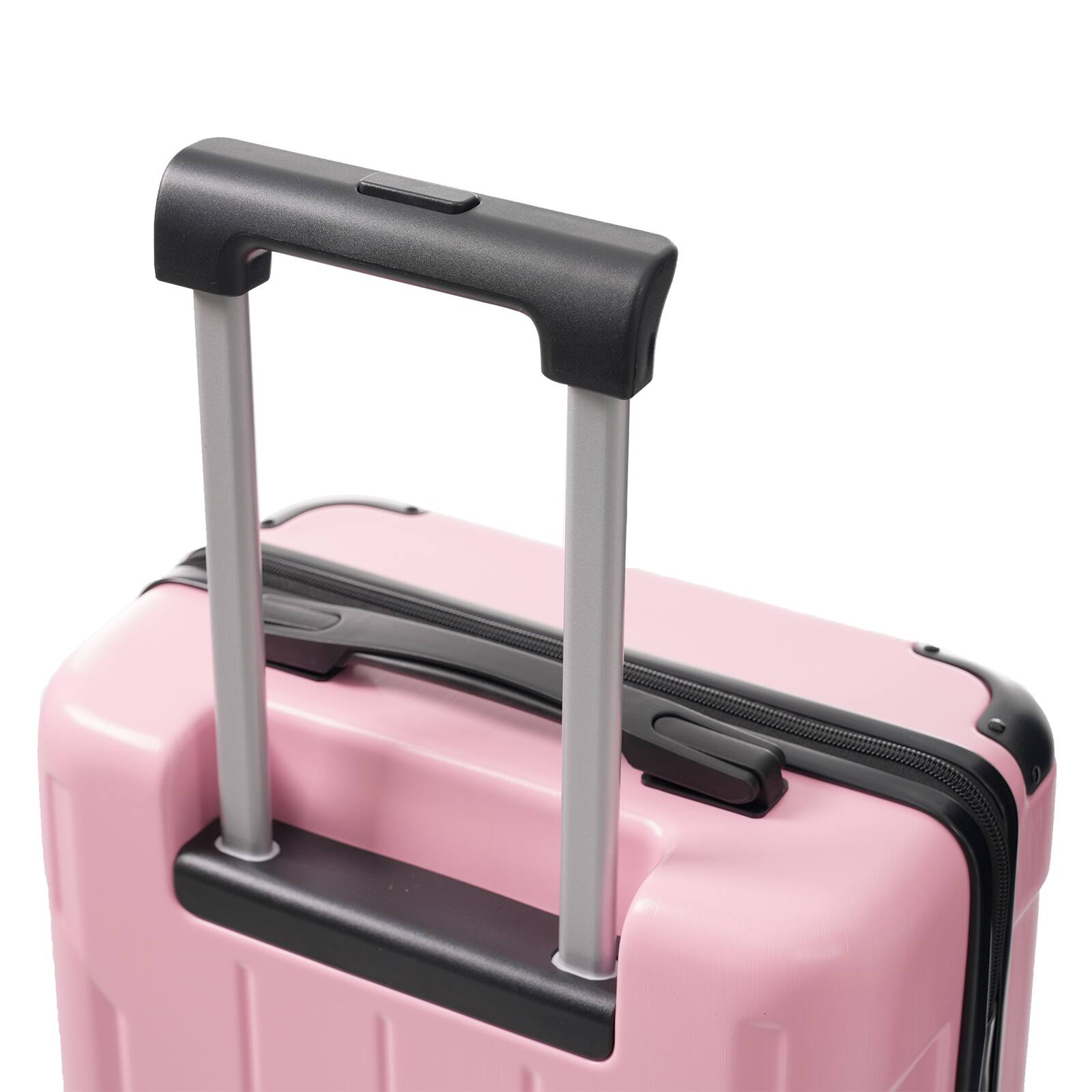 Alt View 6. ELEMENT ACE - 20-Inch Hardshell Carry-On Luggage, Lightweight ABS Suitcase with Spinner Wheels & TSA Lock - Pink.