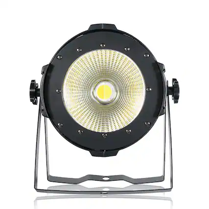 Front. UKing - 200W COB LED Par Light Stage DJ Par Can Light Audience Blinder Spot Light DMX512.
