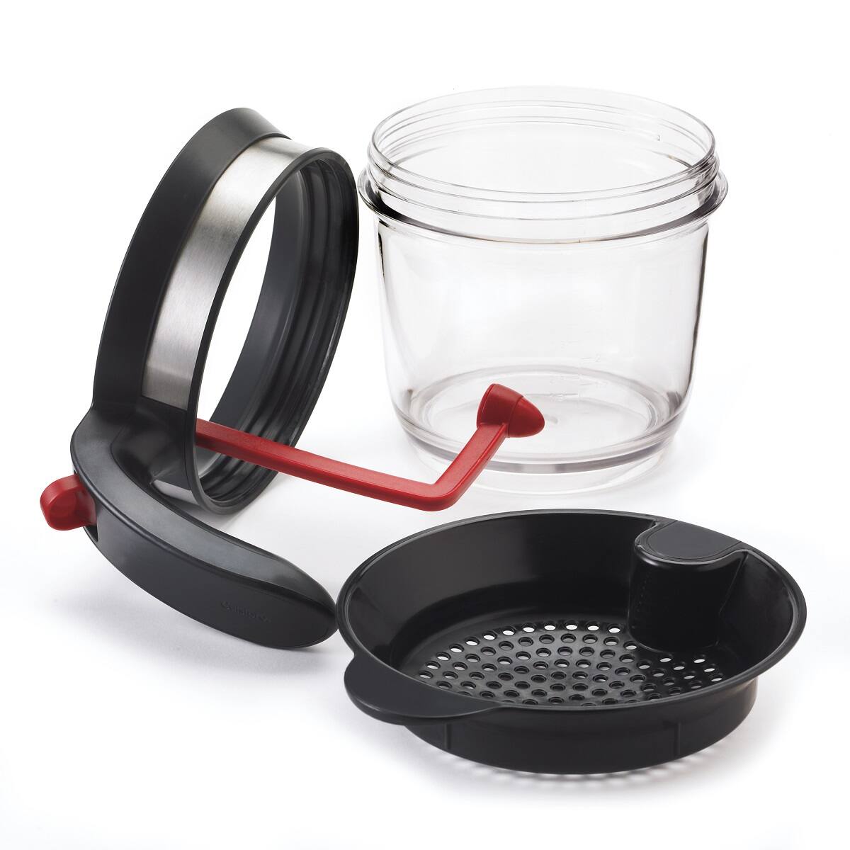 Alt View 2. Cuisipro - Deluxe Fat Separator - Black.