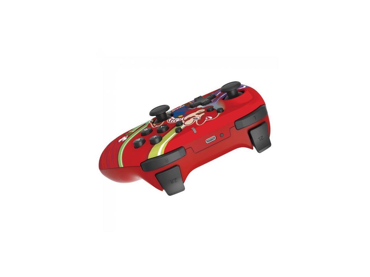 Alt View 2. Hori - HORI Nintendo Switch HORIPAD Wireless Pro Controller -  Super Mario Edition - Multicolor.