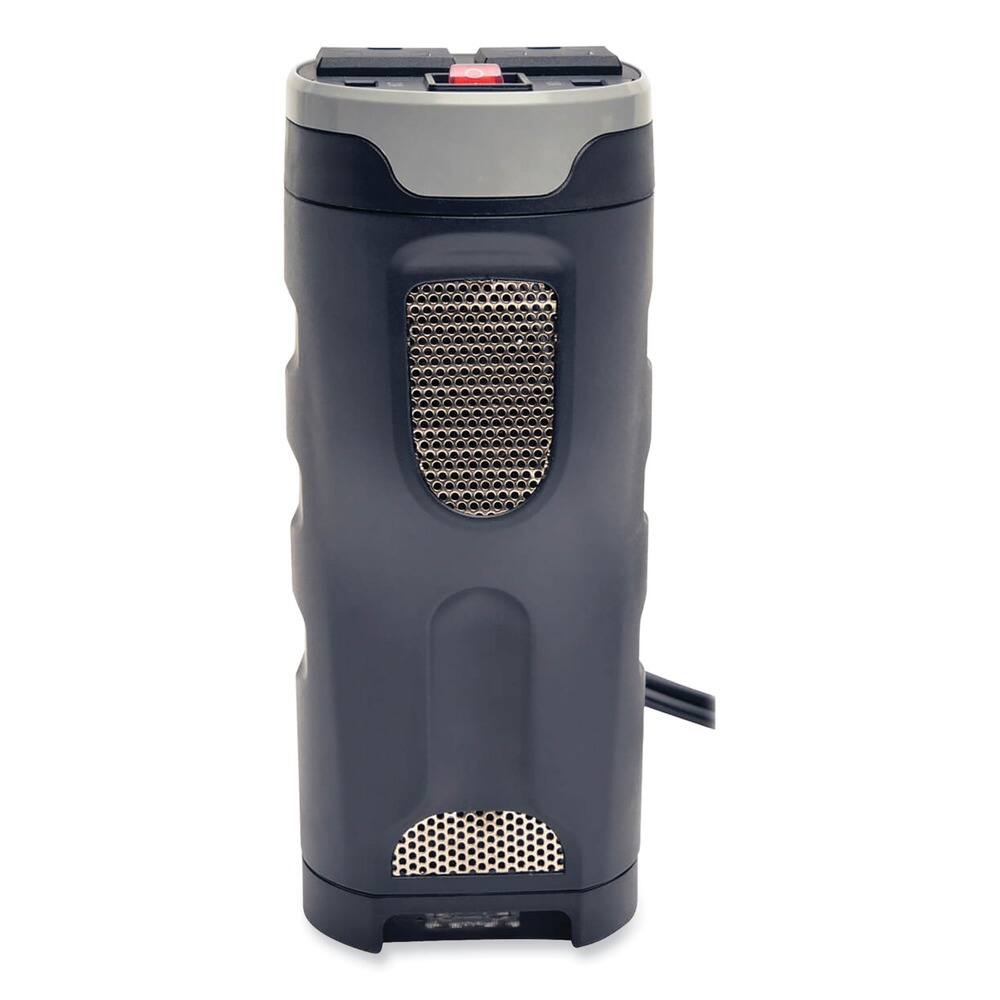 Left. Tripp Lite - Tripp Lite PV200CUSB PowerVerter 200 W Ultra-Compact Car Inverter with Two AC Outlets/Two USB Ports - Silver.