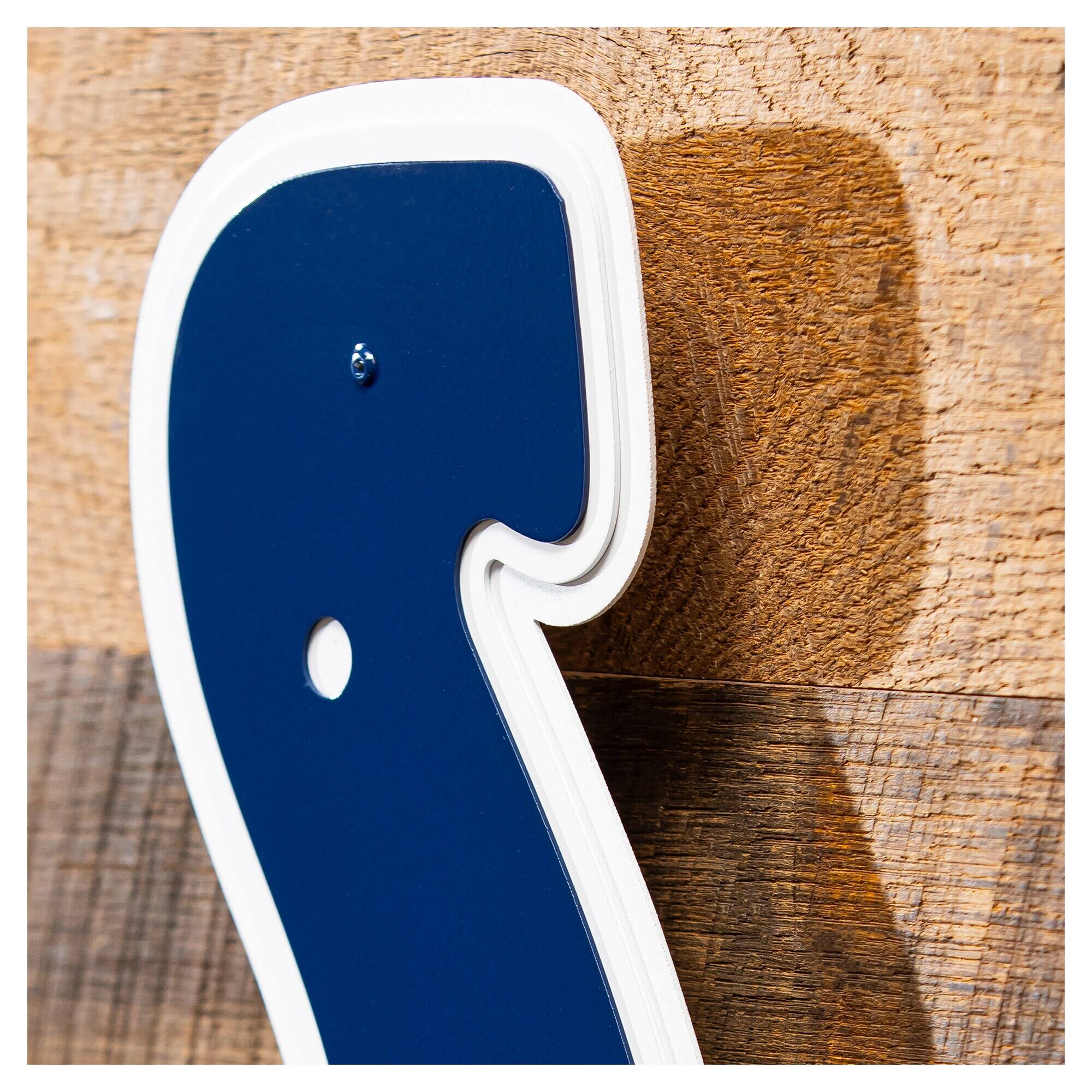 Alt View 2. Evergreen Enterprises - Indianapolis Colts 23" Layered Metal Wall Art Sign - Multicolor.