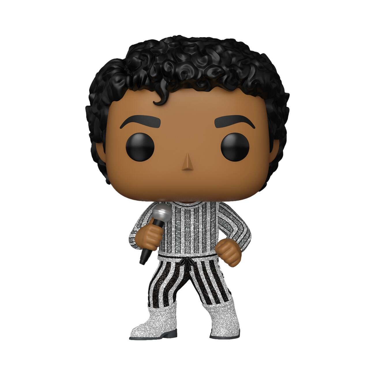 Angle. Funko - Michael Jackson - Funko POP! Rocks: Michael Jackson - (Glitter)   - Collectibles - Multicolor.