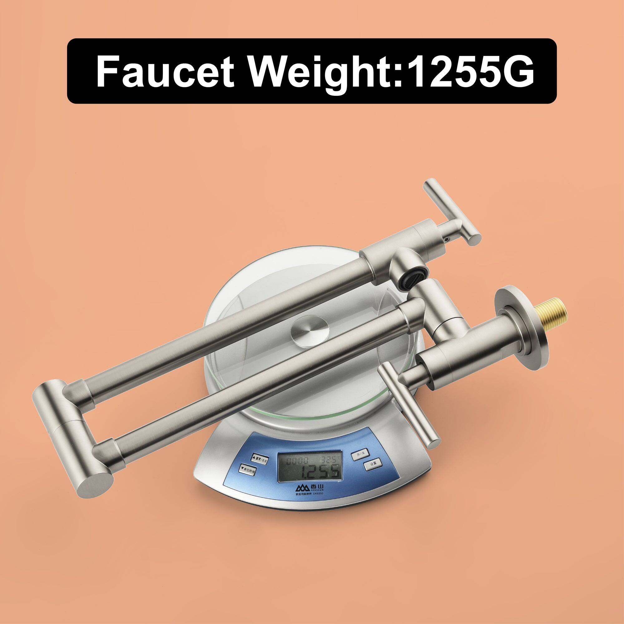 Faucet Weight: 1255G