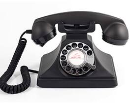 PopMarket - GPO Retro GPO200BLK 200 Vintage Rotary Dial Telephone Classic Bakelite MISC ACCESSORY - Black