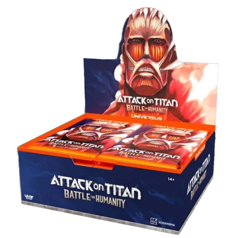 UniVersus - Trading Card Game: Attack on Titan: Battle for Humanity Booster Box (AOT1) price history on PriceWatchPro