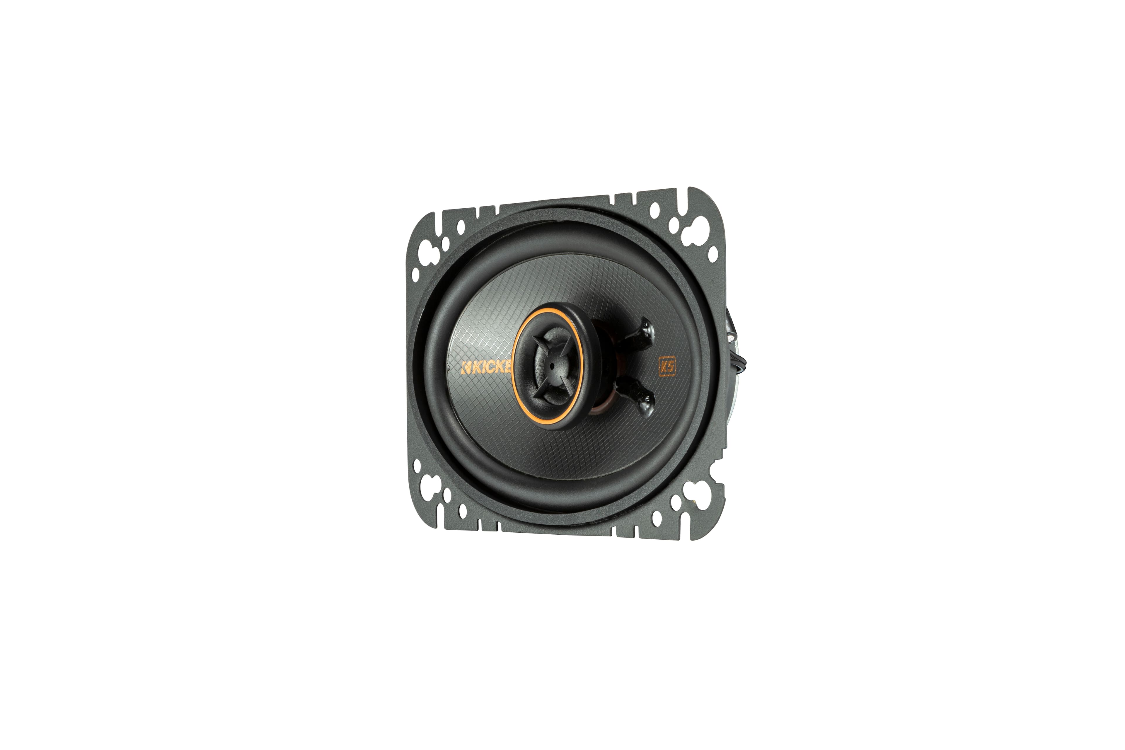 Angle. KICKER - KS Series 4" x 6" 2-Way Car Speakers (Pair) - Black.