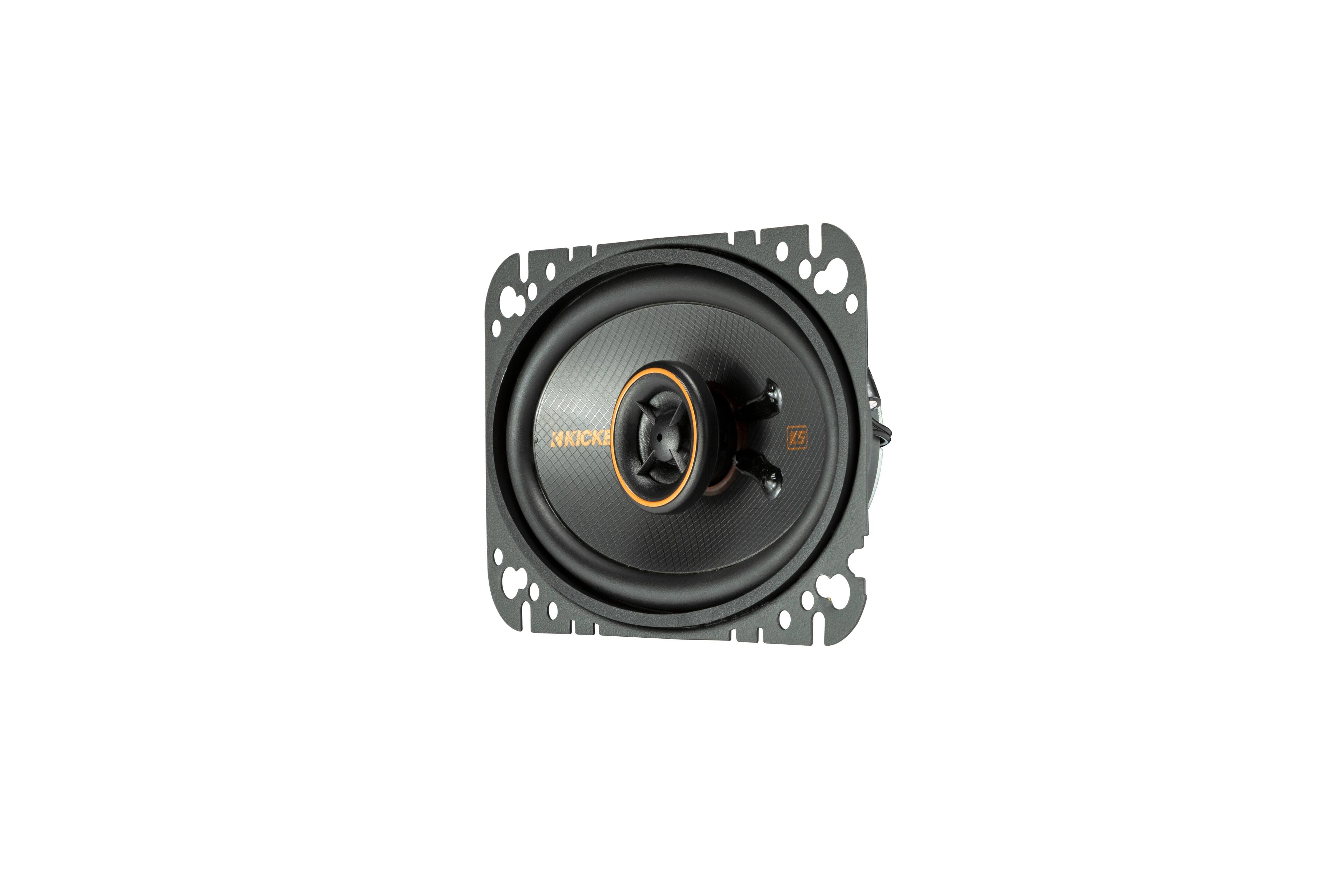 Angle. KICKER - KS Series 4" x 6" 2-Way Car Speakers (Pair) - Black.