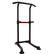 Alt View 3. Ainfox - Ainfox Pull Up Bar Dip Bar Power Tower Workout Dip Station Height Adjustable Free Standing Chin Up Bar - red.