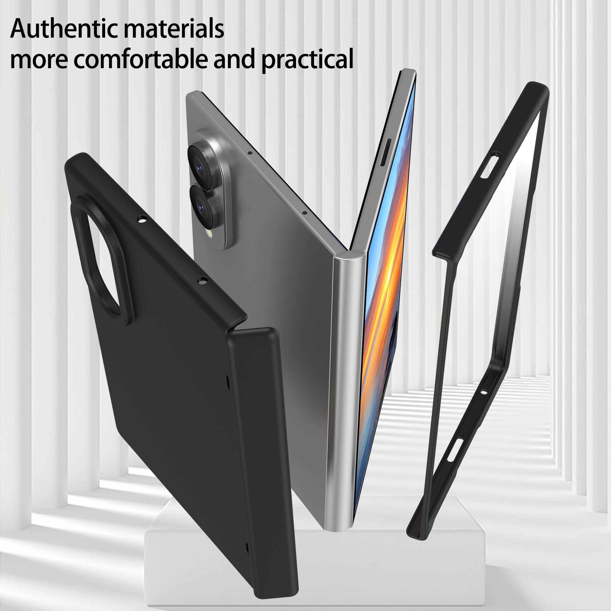 Authentic materials more comfortable and practical