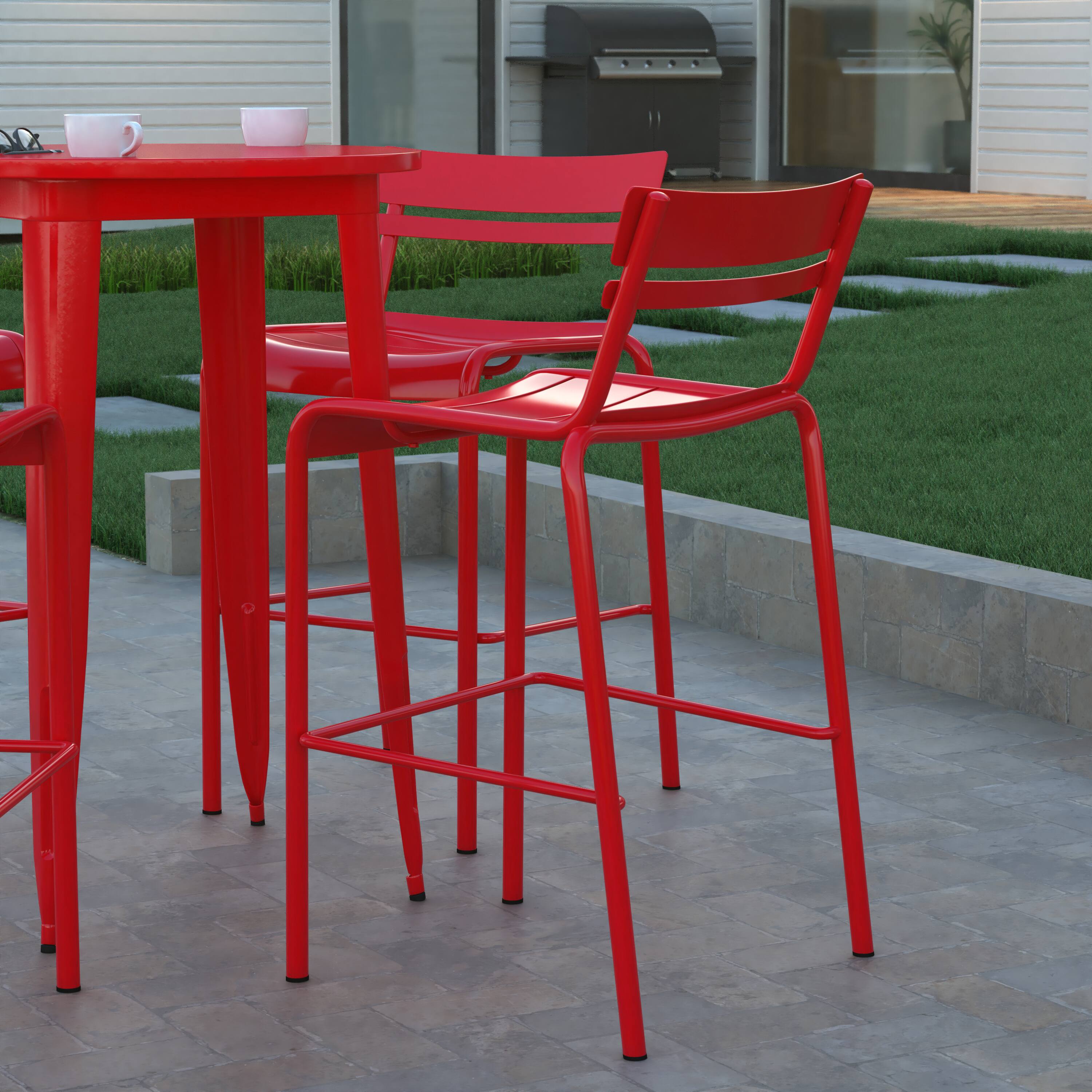 Outdoor Counter Height Stools With Backs