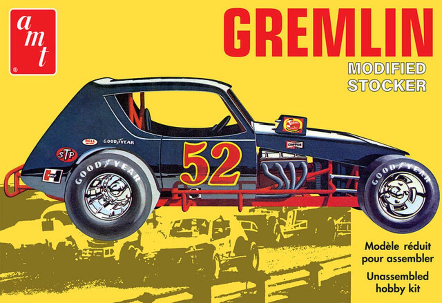 a m t  
GREMLIN MODIFIED STOCKER  
52  
GOOD YEAR  
STP  
COODVEAR  
Modèle réduit pour assembler  
Unassembled hobby kit