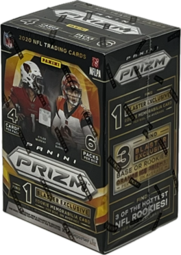 2020 Panini Prizm Football 6-Pack Blaster Box (Fanatics) (Orange Ice Prizms)