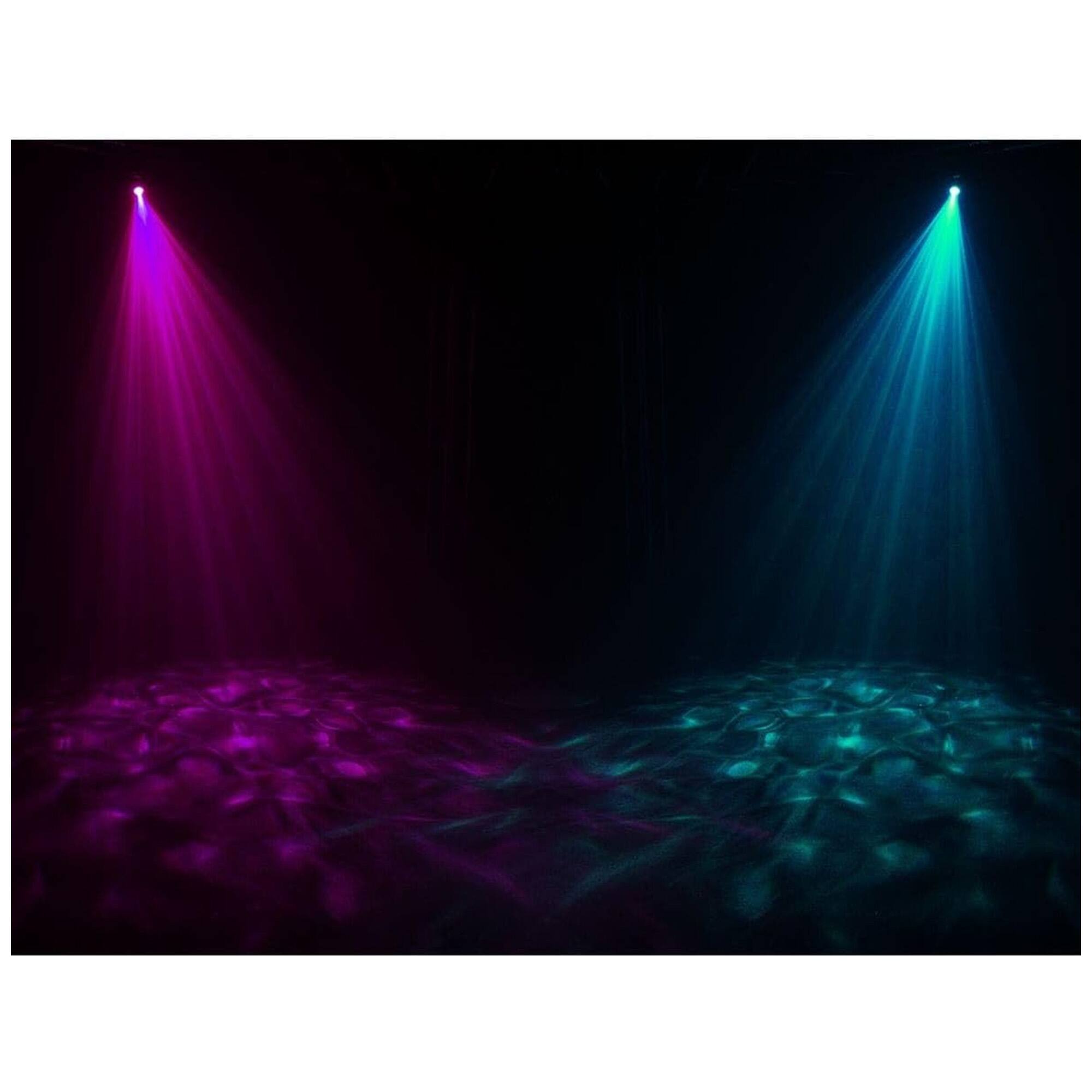 Alt View 1. CHAUVET DJ - CHAUVET DJ Abyss 2 LED Lighting, Effect Light for Multicolored Water Effect - Black.