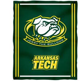 Vive La Fete - Arkansas Tech 36'' x 48'' Children's Mascot Plush Blanket - Multicolor