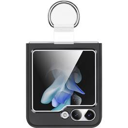 SaharaCase - Venture Series Ring Case for Samsung Galaxy Z Flip6 - Scorpion Black