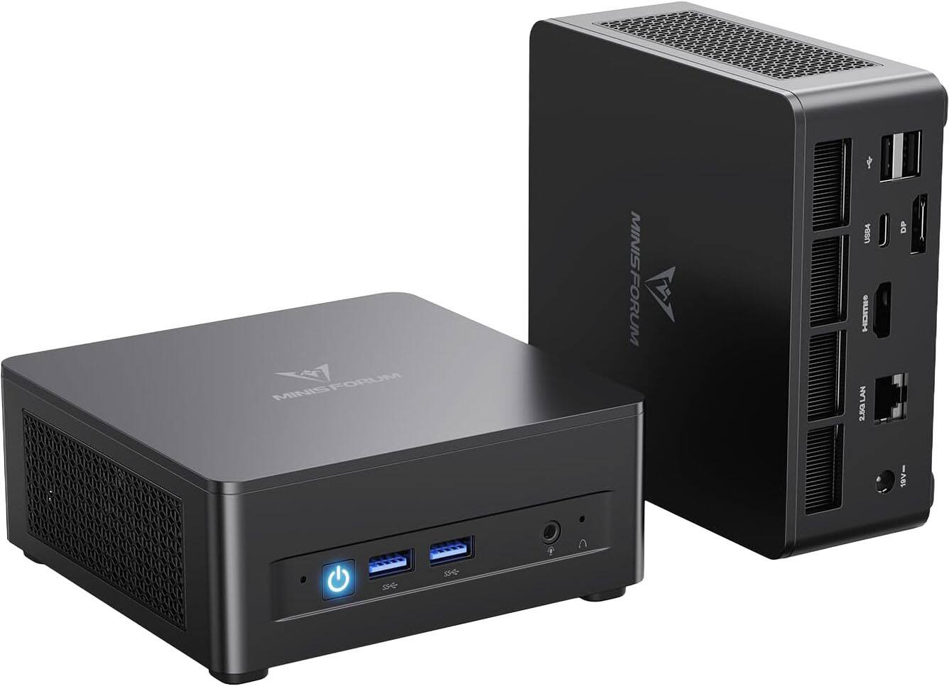 MINISFORUM ORUM MINISFORUM 5 USB4 HOMIS LAN 2.50 DP 19V