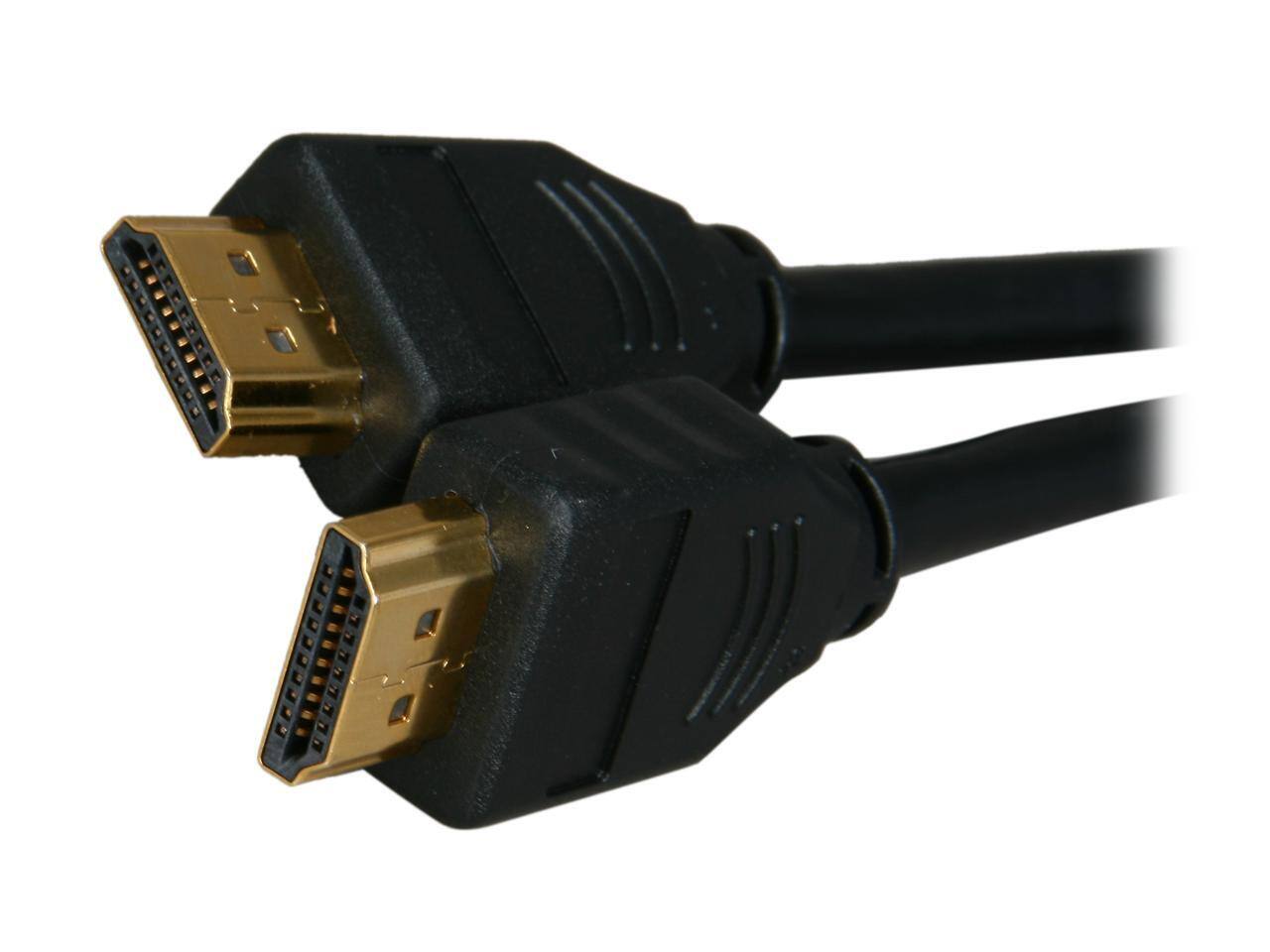 Alt View 1. Nippon Labs - Nippon Labs HDMI-HR-3 3 ft. HDMI 2.0 Male to Male Ultra High Speed Cable with Ethernet Channel, Black.