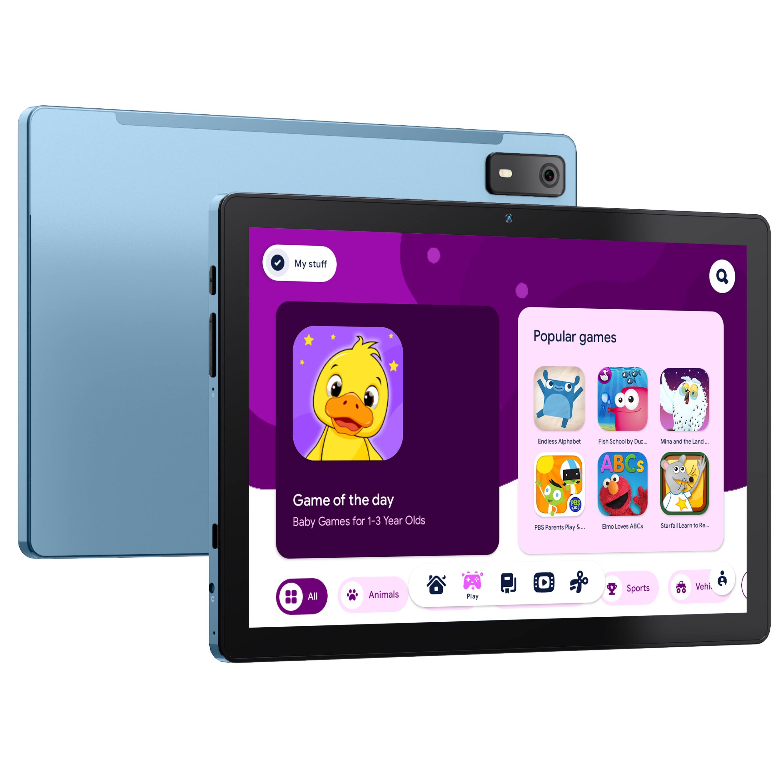 My stuff

Popular games

Endless Alphabet Fish School by Due... Mina and the Land ABCS
Game of the day Baby Games for 1-3 Year Olds
PSS Parents Play 5.
Eimo Loves ABCs
Starfall Learn to Re...

All
Animals
Play
Sports
Vehicles