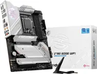 MSI - MPG Z790 EDGE WIFI (Socket LGA 1700) Intel Z790 ATX DDR5 Wi-Fi 6 Motherboard - Black - Front_Zoom