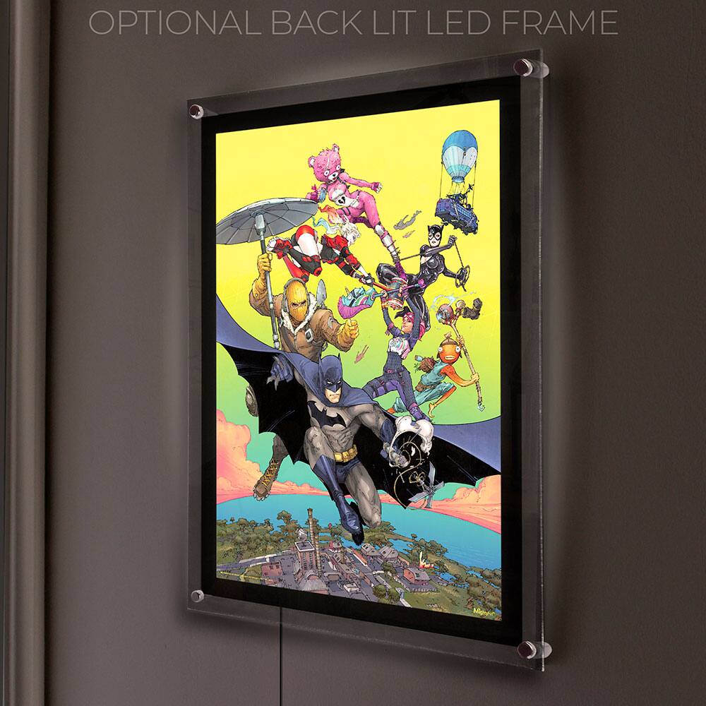 OPTIONAL BACK LIT LED FRAME