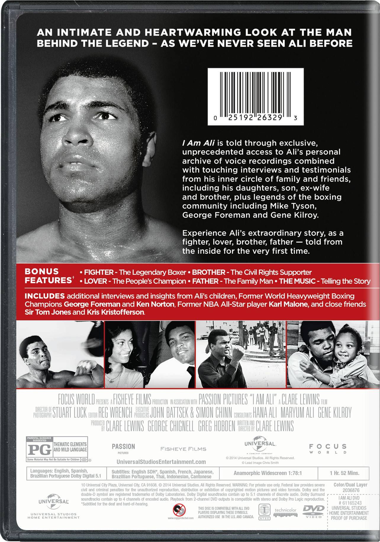 Angle. I Am Ali [DVD].