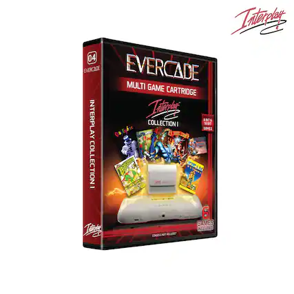 EVERCADE MULTI GAME CARTRIDGE
INTERPLAY COLLECTION 1
6 GAMES INCLUDED
CONSOLE NOT INCLUDED - RP (Rating Pending)