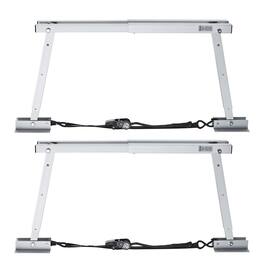 VEVOR - Universal RV Stabilizer,RV Bumper Stabilizer for Trailers, Campers,Fifth Wheel, Compact Foldable Design for Easy Storage - Silver