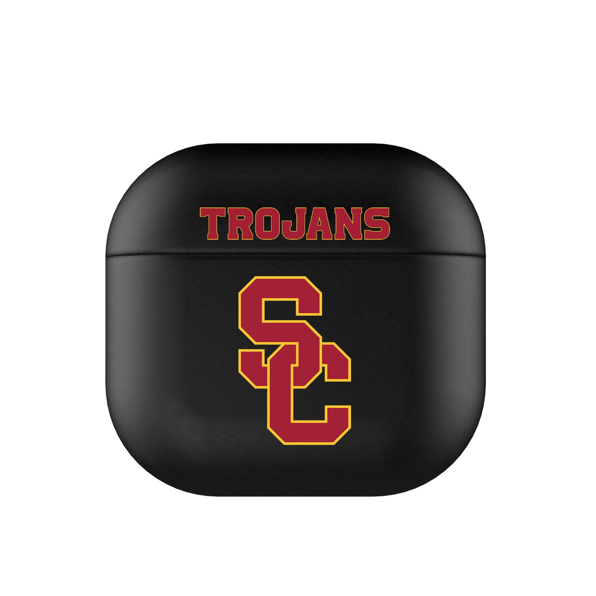 Front. Keyscaper - USC Trojans USC Trojans Insignia AirPods 4th Generation Case Cover - No Size - Black.