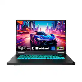 GIGABYTE - GAMING A16 CWHI3US864SH 16" 2K Gaming Laptop - Intel i7 13620H 2023 - 32GB RAM - Nvidia RTX 5070 - 1TB Storage
