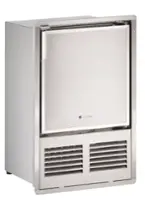 U-Line - 14" 23-Lb. Freestanding Ice Maker - Stainless Steel - Angle_Zoom