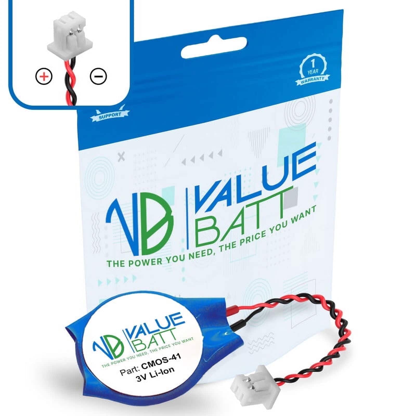 RomeTech - RTC BIOS CMOS Battery DELL Latitude E6230 E5430 E5440 E5540 E5250 Precision M90