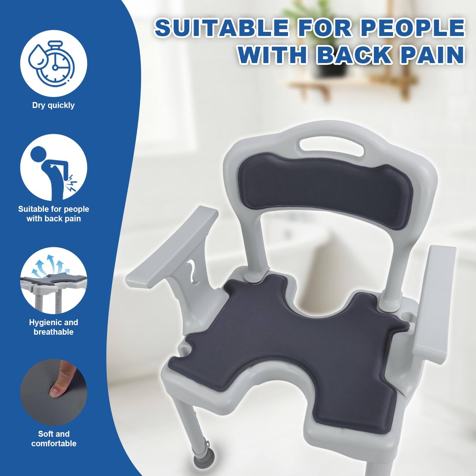 - Suitable for people with back pain
- Dry quickly
- Hygienic and breathable
- Soft and comfortable