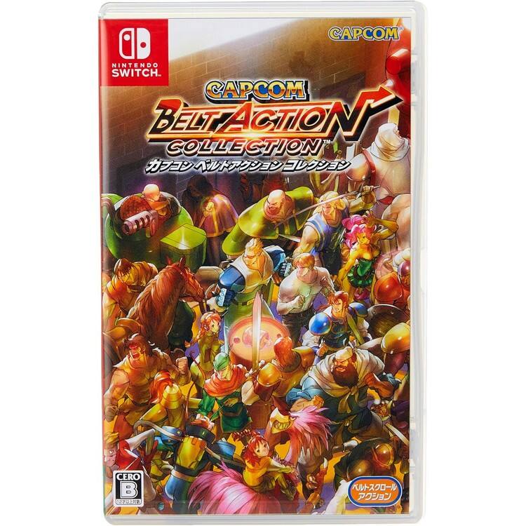 CAPCOM aD NINTENDO SWITCH. CAPCOM BELT ACTION TM COLLECTION    CERO  B
