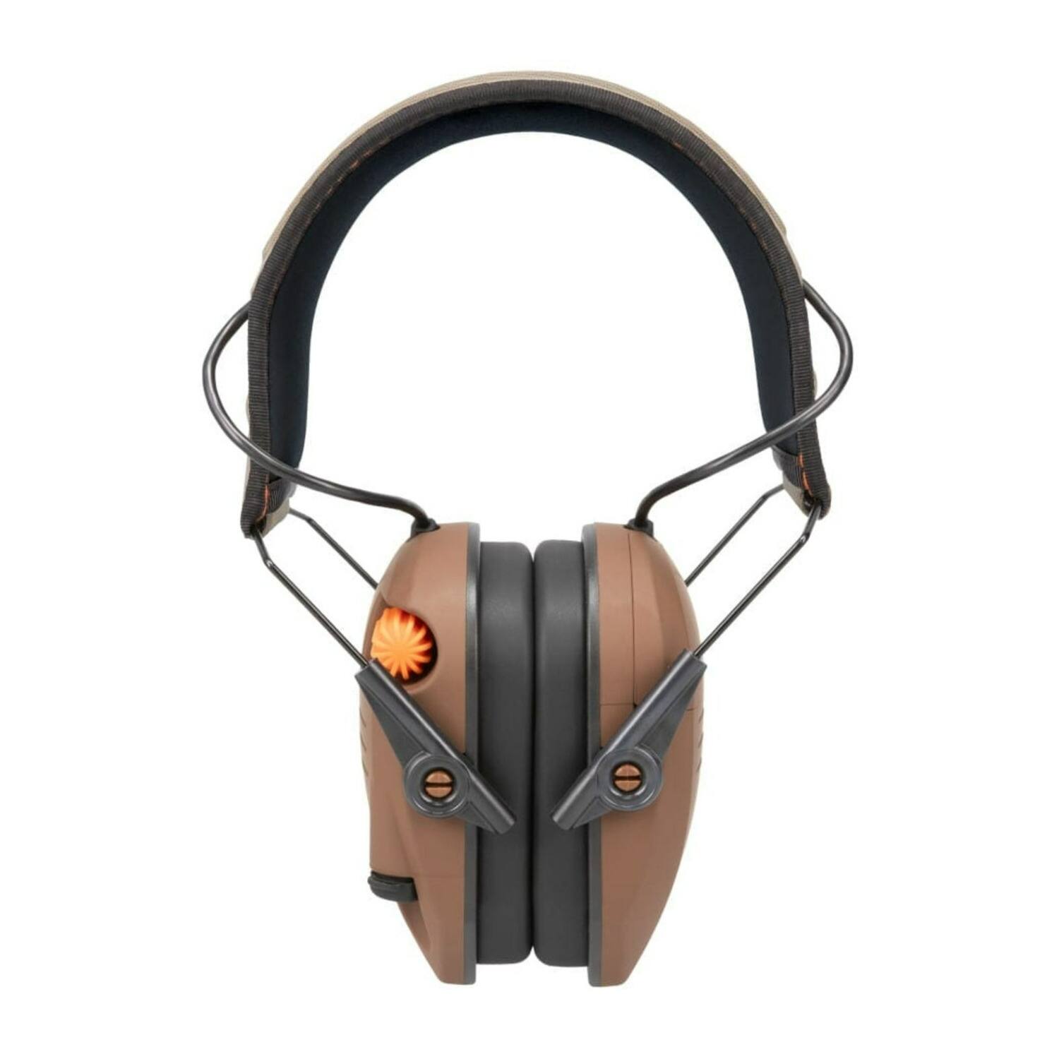 Back. Walker’s - Walkers Razor Slim Electronic Wetlands LTD Muff with Full Range Speakers - Brown.