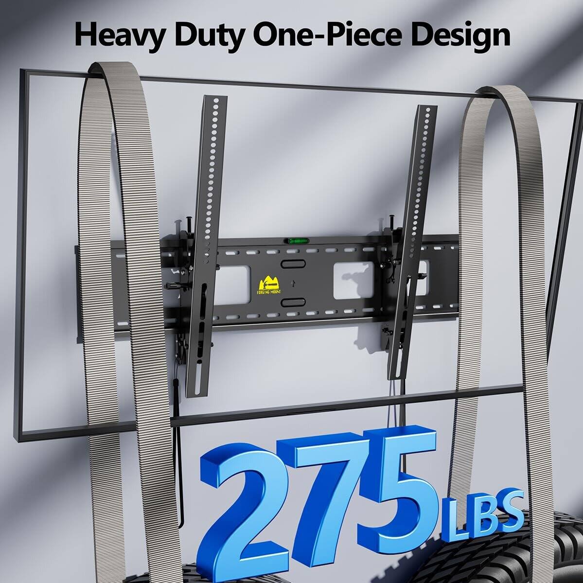 Heavy Duty One-Piece Design  
275 LBS