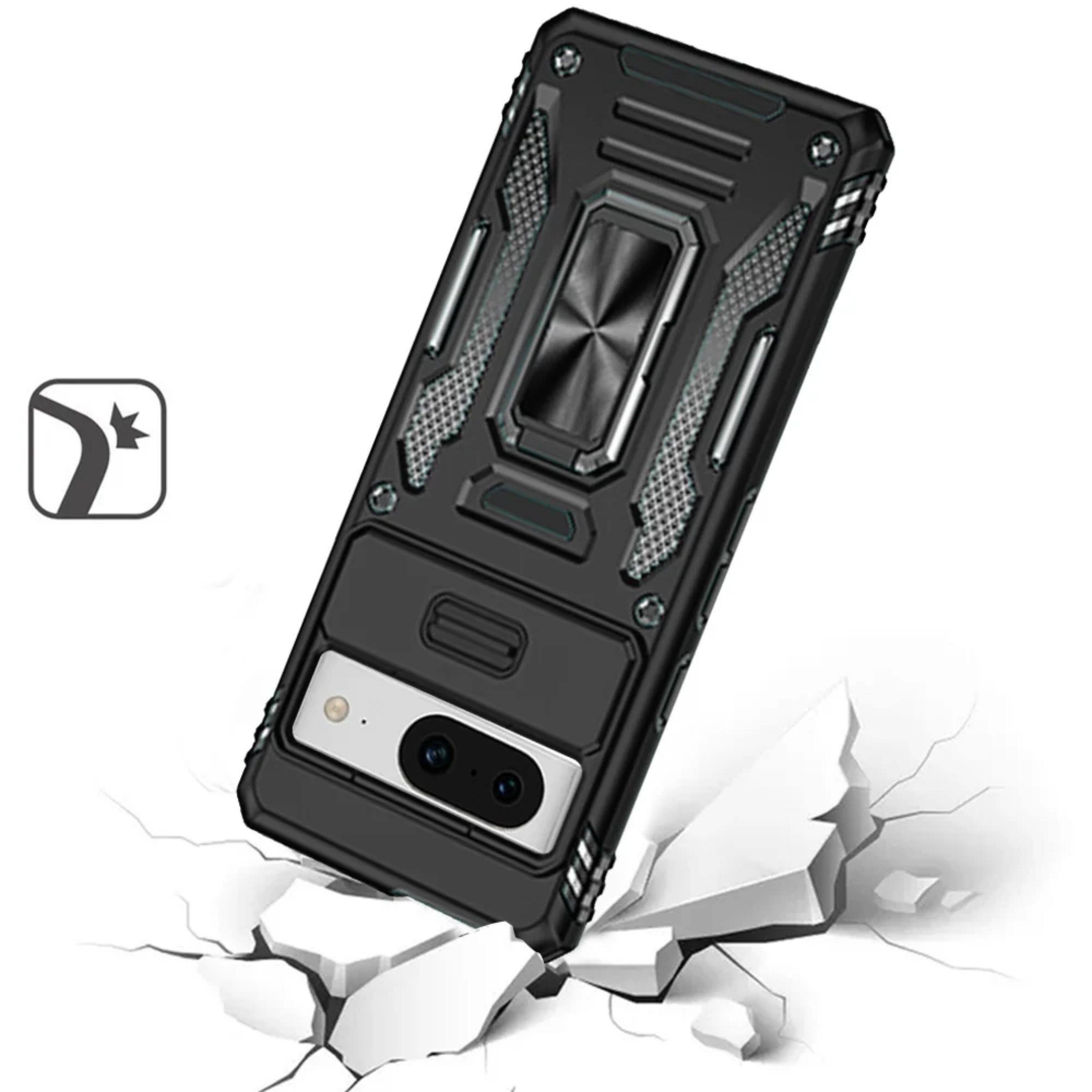 Kitcheniva Rugged Sliding Camera Lens Shockproof Ring Stand Case For ...