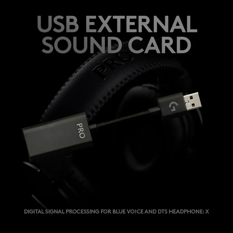 Logitech PRO X Wired Over the Ear Gaming Headset (2nd Generation):X 7.1 ...