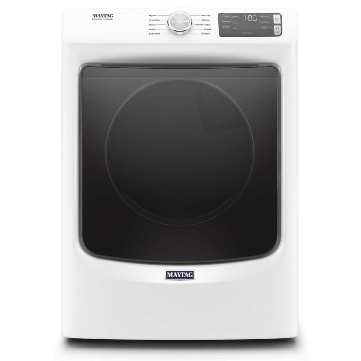 MAYTAG
- Regular
- Heavy Duty
- Whites
- Towels
- Bulky Items
Quick Dry
- Delicates
- Normal
- Towels
- Bulky Items
Whites
- Normal
- Towels
- Bulky Items
Tumble Dry
MAYTAG
