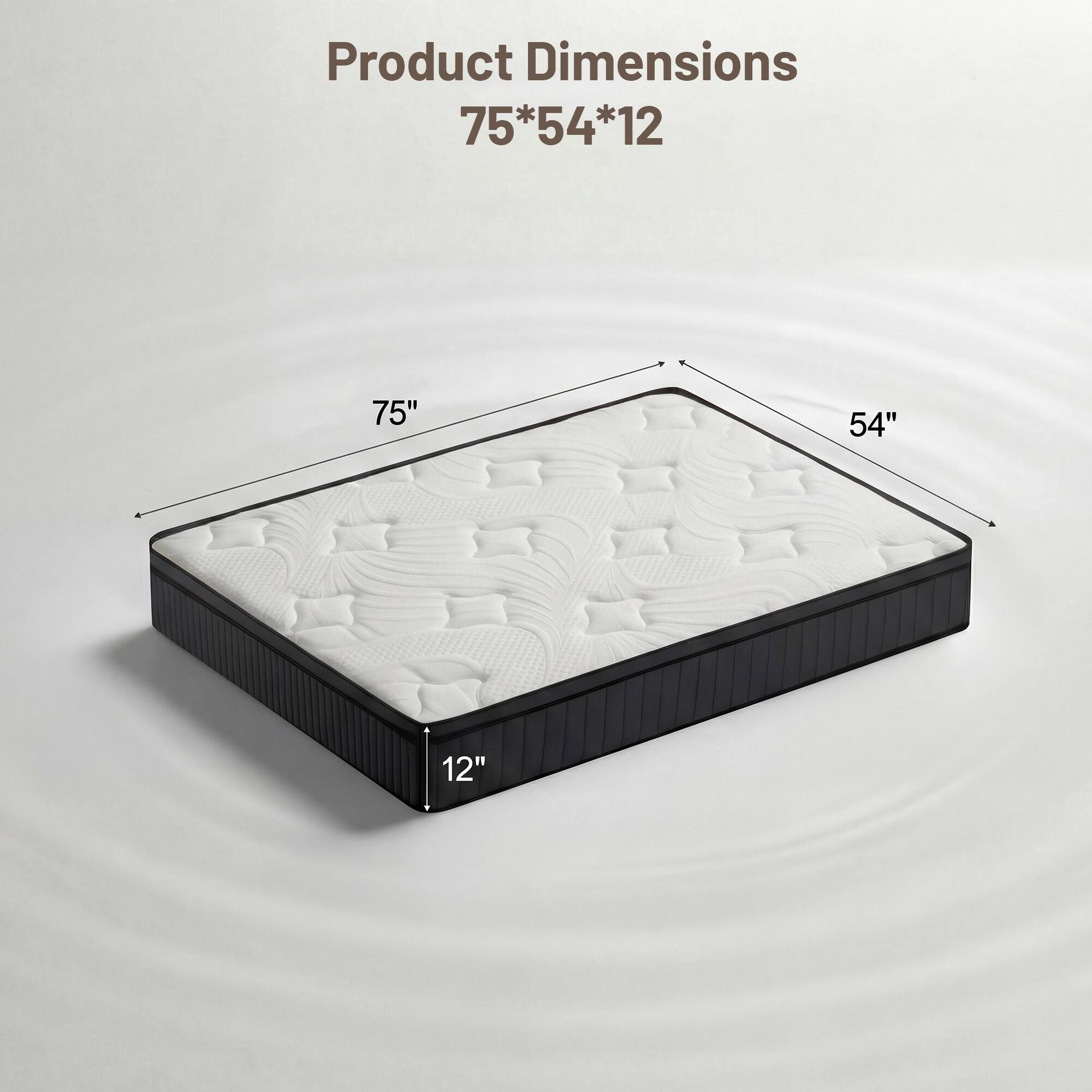 Product Dimensions 75*54*12

75"
54"
12"