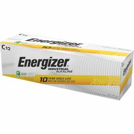 Energizer - Industrial Battery For Electronics Office Classroom Medical Center C 12 / Box