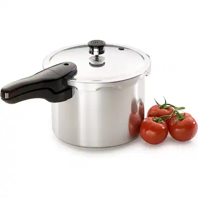 Presto 01264 Pressure Cooker 6QT Aluminium Pressure Regulato