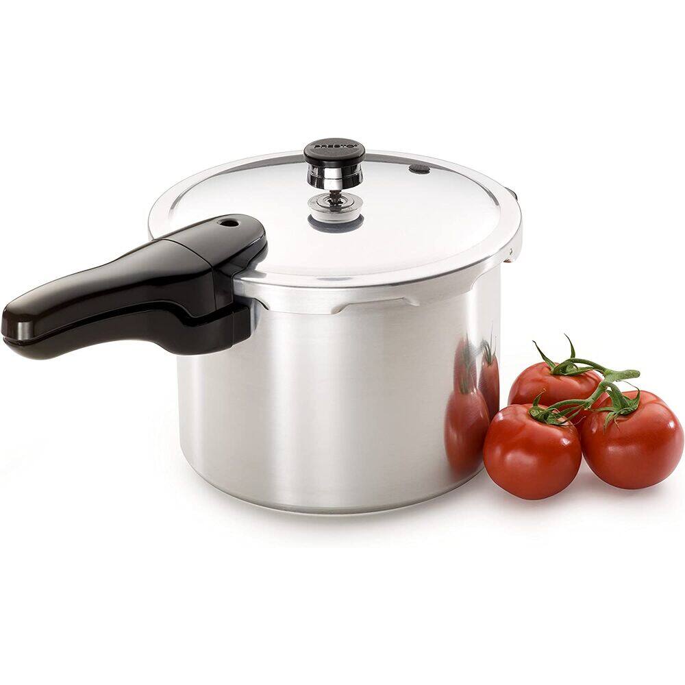 Alt View 1. Presto - PRESTO 01264 Pressure Cooker 6QT Aluminium Pressure Regulato - Silver.