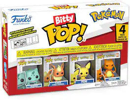 Funko - Bitty POP!: Pokemon - Bulbasaur 4-Pack - COLLECTIBLES - Multicolor