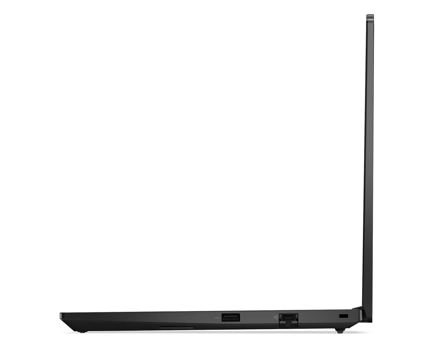 Alt View 9. Lenovo - Lenovo ThinkPad E14 Laptop 14.0 WUXGA (Intel i5-1335U, 16GB DDR4, 256GB SSD, Intel Iris Xe, Win 11 Pro) w/USB Hub - Graphite Black.