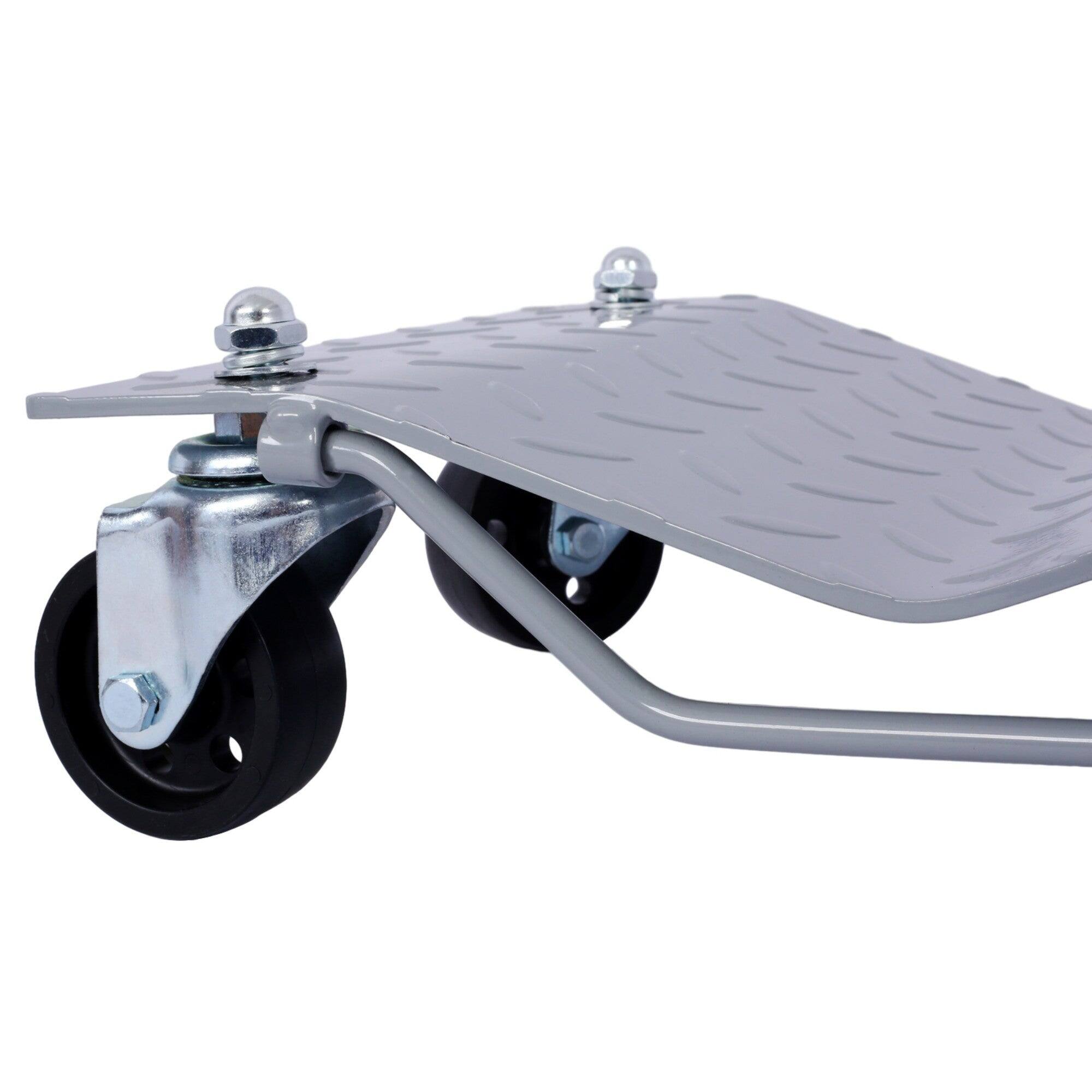 Alt View 2. Boyel Living - 4Pack 6000lb Capacity Heavy Duty Wheel Dolly Gray with Brakes Anti Slip Tire Mover - Gray.